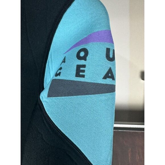 Nike Aqua Gear Full‎ Body Wetsuit Womens Medium Elephant Print Vintage 80s 90s - Picture 4 of 16